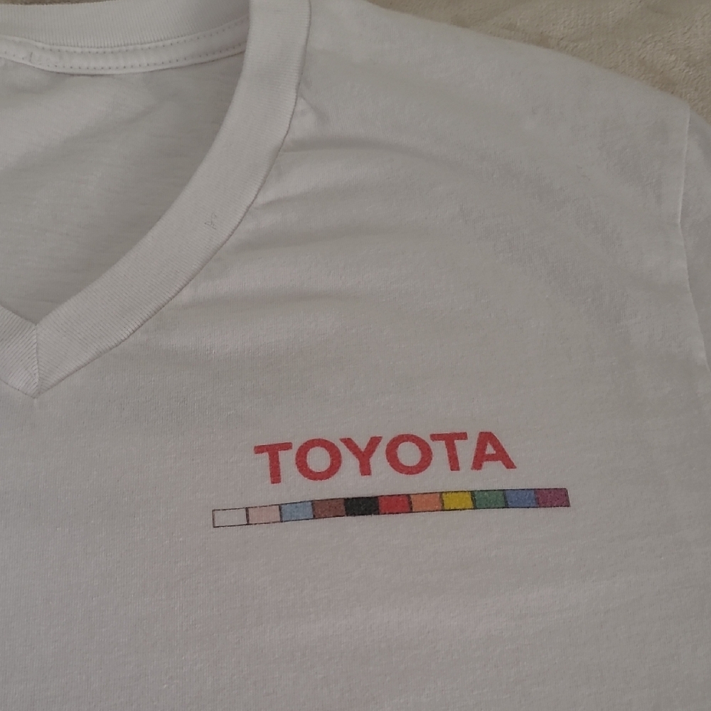 Toyota White T-Shirt #LoveDrives Campaign